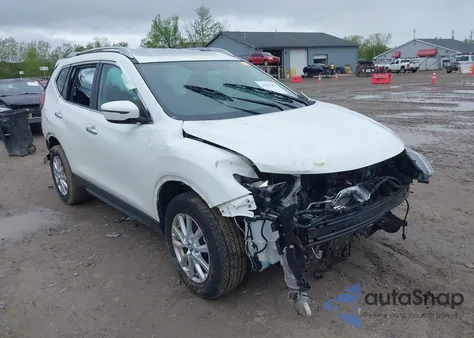 2017 Nissan Rogue Sv из США, поврежденный, VIN 5N1AT2MV0HC770797